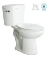 Dvodelna podolgovata toaletna školjka Comfort Height